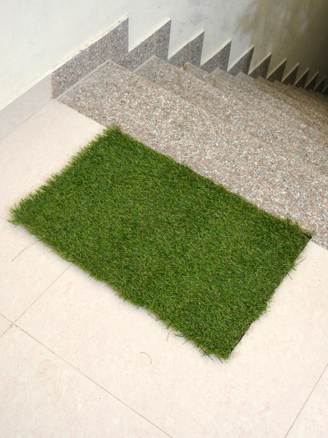 

fancy mart Green Artificial Grass For Surface/Walls