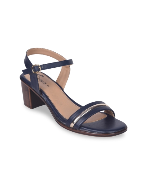 

Ajanta Women Blue Solid Open Toe Flats