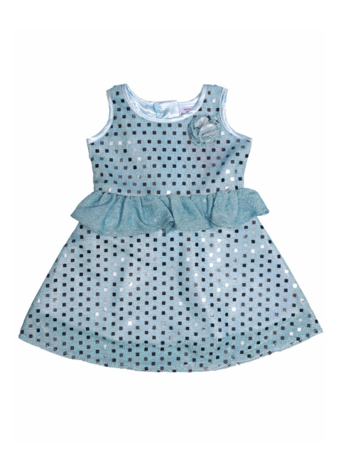

Doodle Girls Blue Embellished Fit and Flare Dress