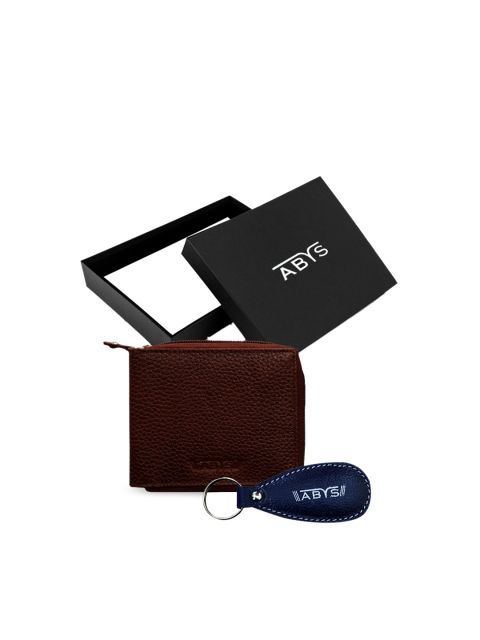 

Abys Genuine Leather Accessory Gift Set, Brown