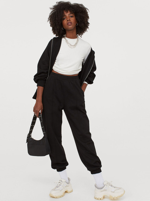 

H&M Women White Solid Open-backed top