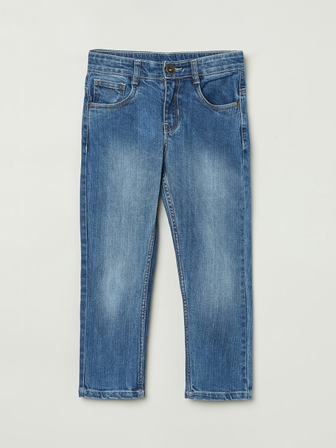 

max Boys Blue Regular Fit Jeans