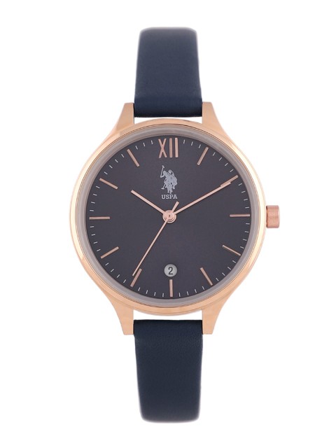 

U.S. Polo Assn. Women Navy Blue Analogue Watch USWAT0076