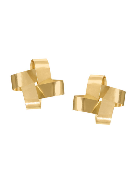 

FabAlley Gold-Plated Contemporary Studs