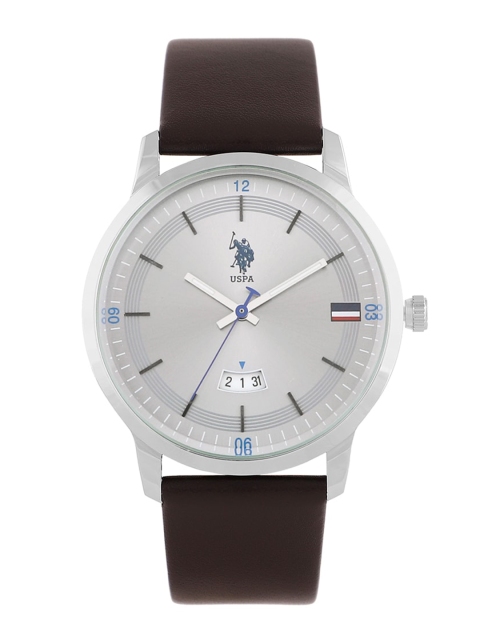 

U.S. Polo Assn. Men Grey Analogue Watch USWAT0033