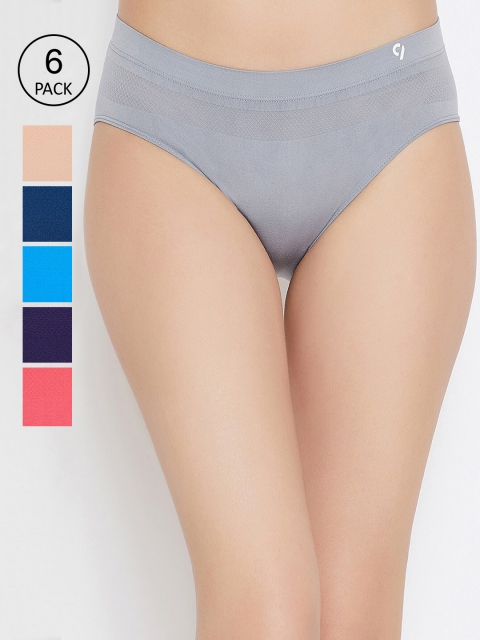 

C9 AIRWEAR Women Pack Of 6 Assorted Basic Briefs P1119