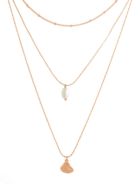 

FabAlley Gold-Plated Layered Necklace
