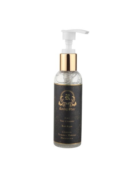 

Rocky Star Black 3 in 1 Face Cleanser, Transparent