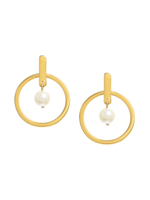 

FabAlley Gold-Plated Circular Studs
