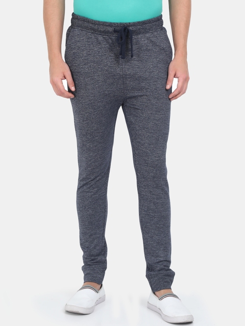 

Masculino Latino Men Grey Melange Solid Slim Fit Track Pants