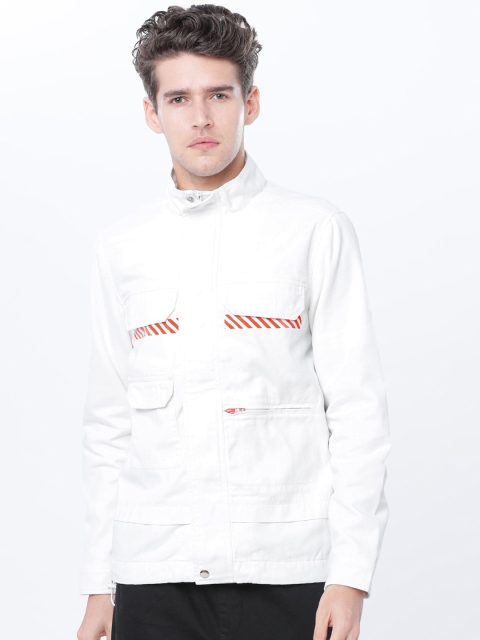 

Ecko Unltd Men White Sporty Shacket