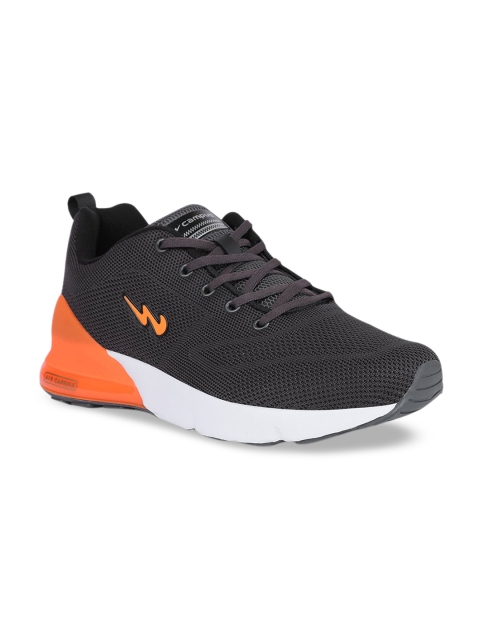 

Campus Men Grey Mesh Running Shoes