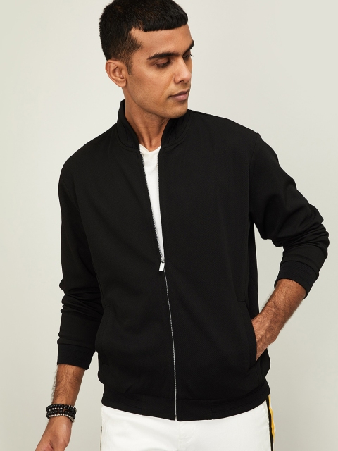 

Fame Forever by Lifestyle Men Black Solid Bomber Jacket