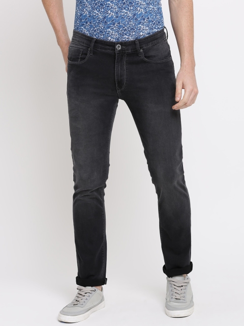 

Pepe Jeans Men Black Slim Fit Mid-Rise Clean Look Jeans