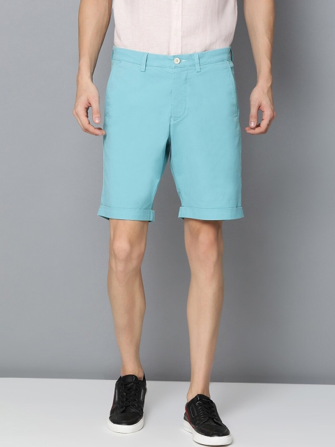 

GANT Men Blue Solid Regular Fit Shorts