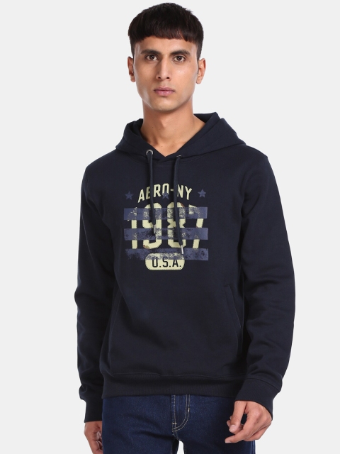 

Aeropostale Men Blue Printed Sweatshirt