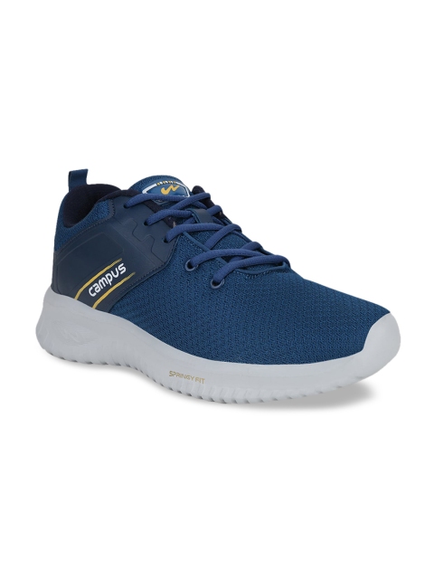 

Campus Men Navy Blue Mesh Running Shoes