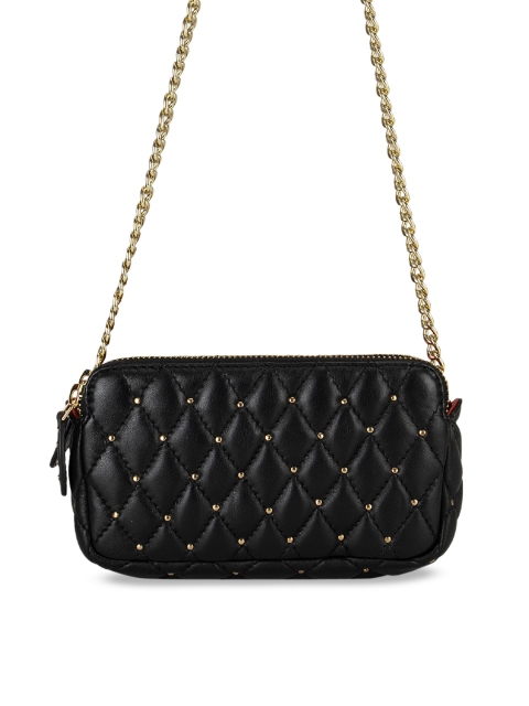 

Da Milano Black Embellished Sling Bag