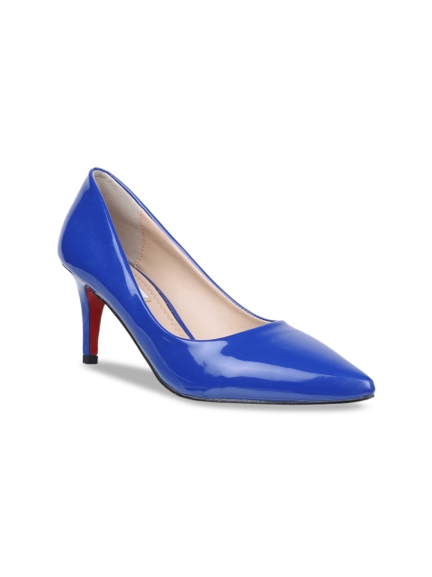 

ELLE Women Blue Solid Pumps