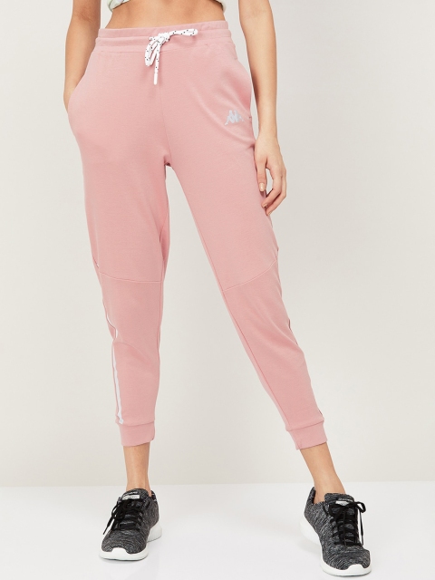 

Kappa Women Pink Solid Joggers