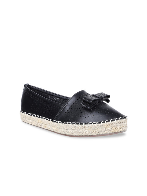 

ELLE Women Black Solid Ballerinas