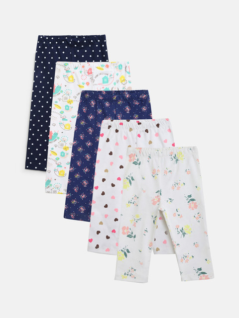 

ZONKO STYLE Unisex Kids Pack of 5 Multicoloured Printed Pyjamas, Multi