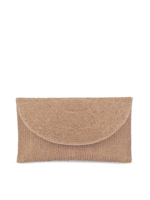 

Mochi Beige Embellished Clutch
