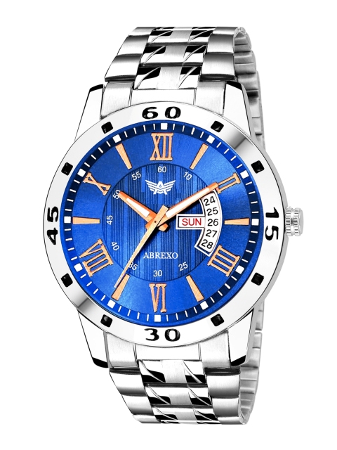 

Abrexo Men Blue Analogue Watch
