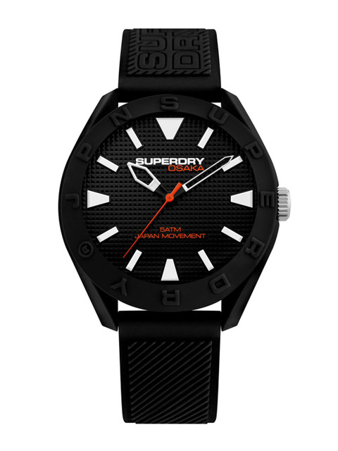 

Superdry Men Black Analogue Watch SYG243B