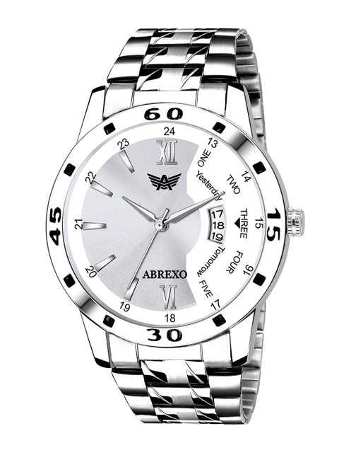 

Abrexo Men White Analogue Watch Abx8048