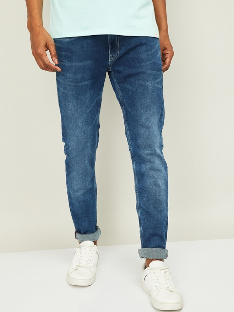 

Forca Men Blue Skinny Fit Mid-Rise Clean Look Jeans