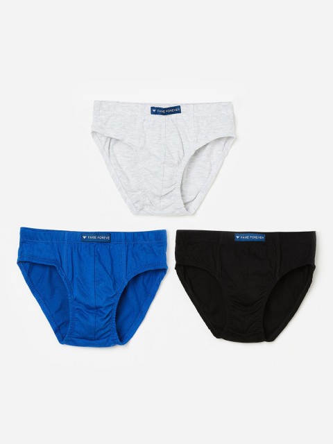 

Fame Forever by Lifestyle Boys Pack of 3 Assorted Basic Briefs-8903738165282