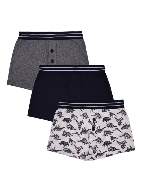 

Charm n Cherish Boys Pack of 3 Boxers, Grey