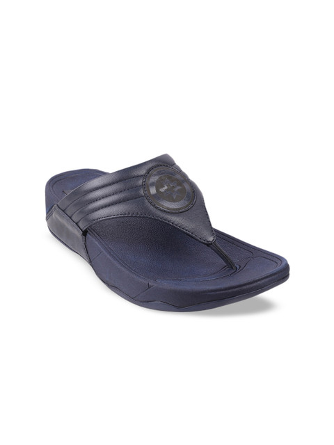 

Metro Men Navy Blue Comfort Sandals