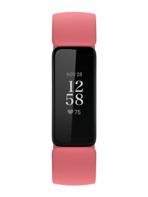 

Fitbit Unisex Rose Pink & Black Inspire 2 Fitness Band