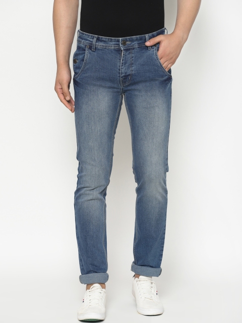 

TNG Men Blue Slim Fit Mid-Rise Clean Look Stretchable Jeans