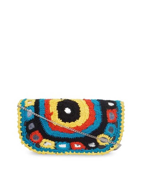 

Diwaah Multicoloured Self Design Sling Bag, Multi
