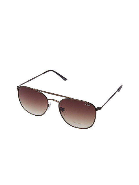 

IDEE Unisex Aviator UV Protected Sunglasses IDS2484-C3SG, Brown