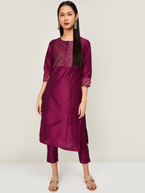

Melange by Lifestyle Women Burgundy
