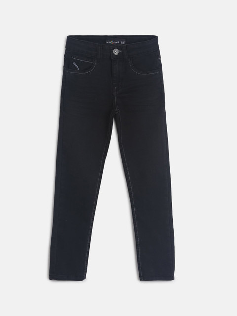

TALES & STORIES Boys Black Slim Fit Jeans
