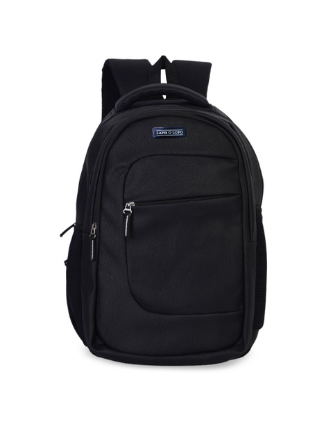 

Lapis O Lupo Unisex Black Backpack
