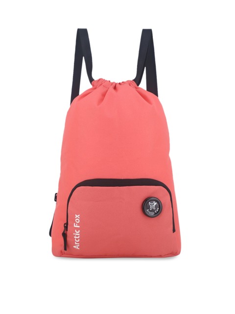

Arctic Fox Unisex Peach-Coloured Solid Backpack