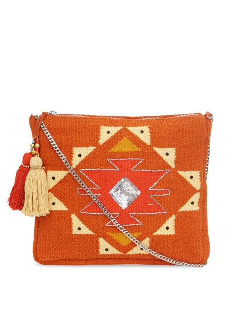 

Diwaah Multicoloured Embellished Sling Bag, Multi