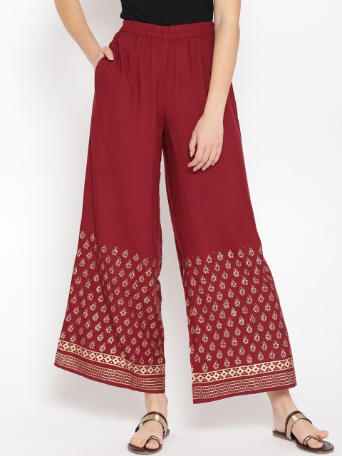 

Shakumbhari Women Maroon Solid
