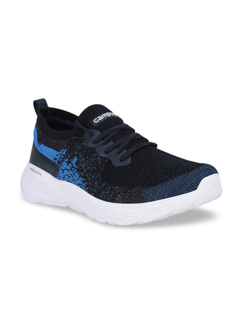 

Campus Men Navy Blue Mesh Running Shoes