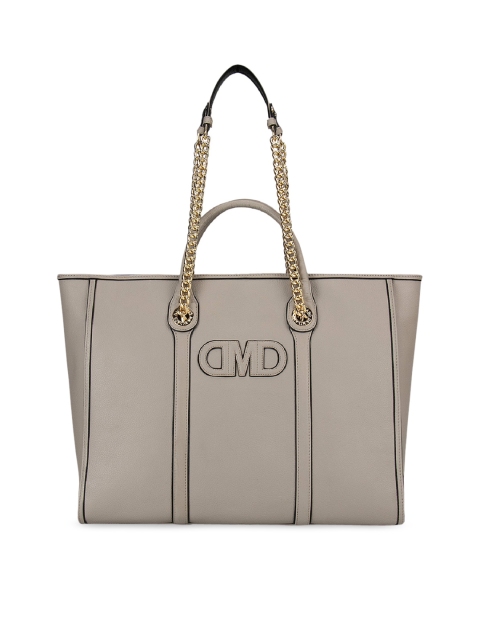 

Da Milano Beige Solid Handheld Bag