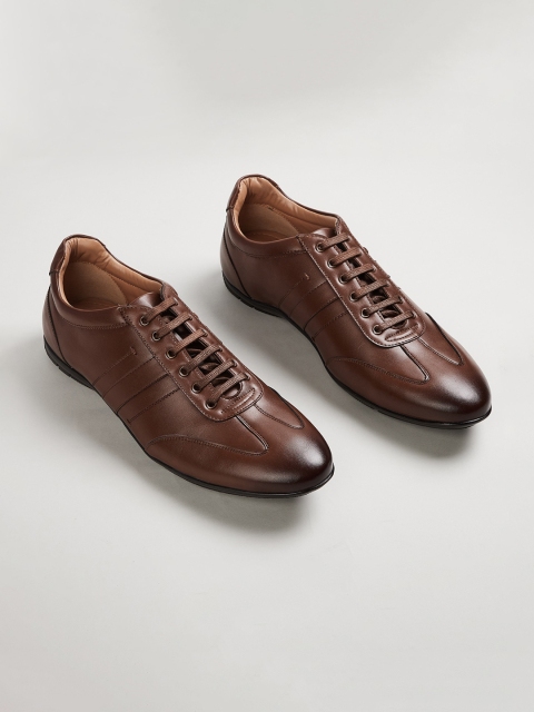 

CODE by Lifestyle Men Brown Solid Formal Oxfords