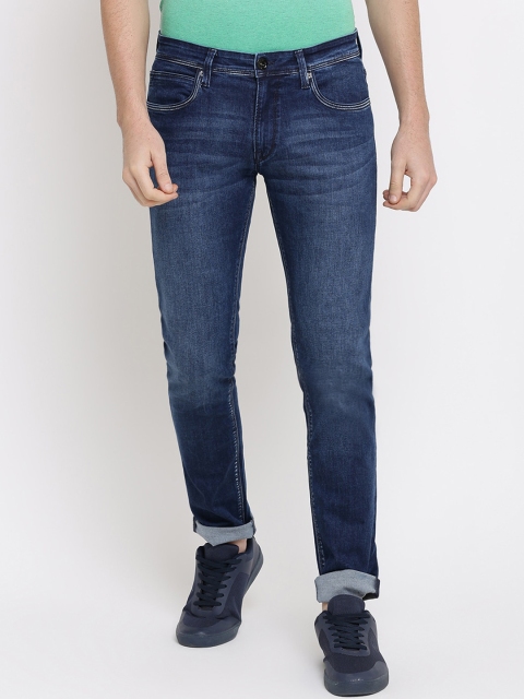 

Pepe Jeans Men Blue Slim Fit Mid-Rise Clean Look Jeans