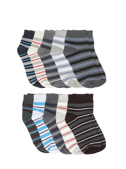 

Dollar Men Pack Of 5 Assorted Ankle-Length Socks