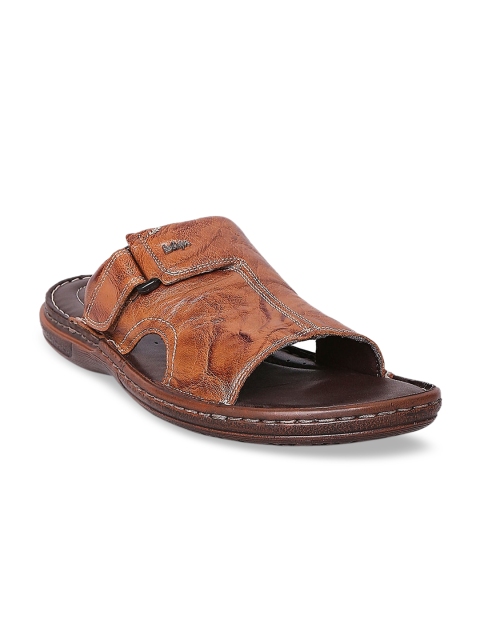 

Lee Cooper Men Tan Brown Comfort Sandals